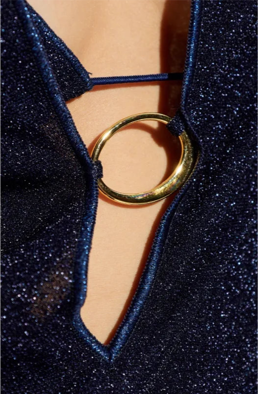 OSEREE Lumiere O-ring dress