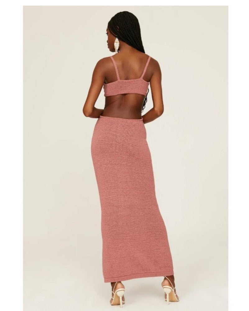 CULT GAIA Serifa dress pink