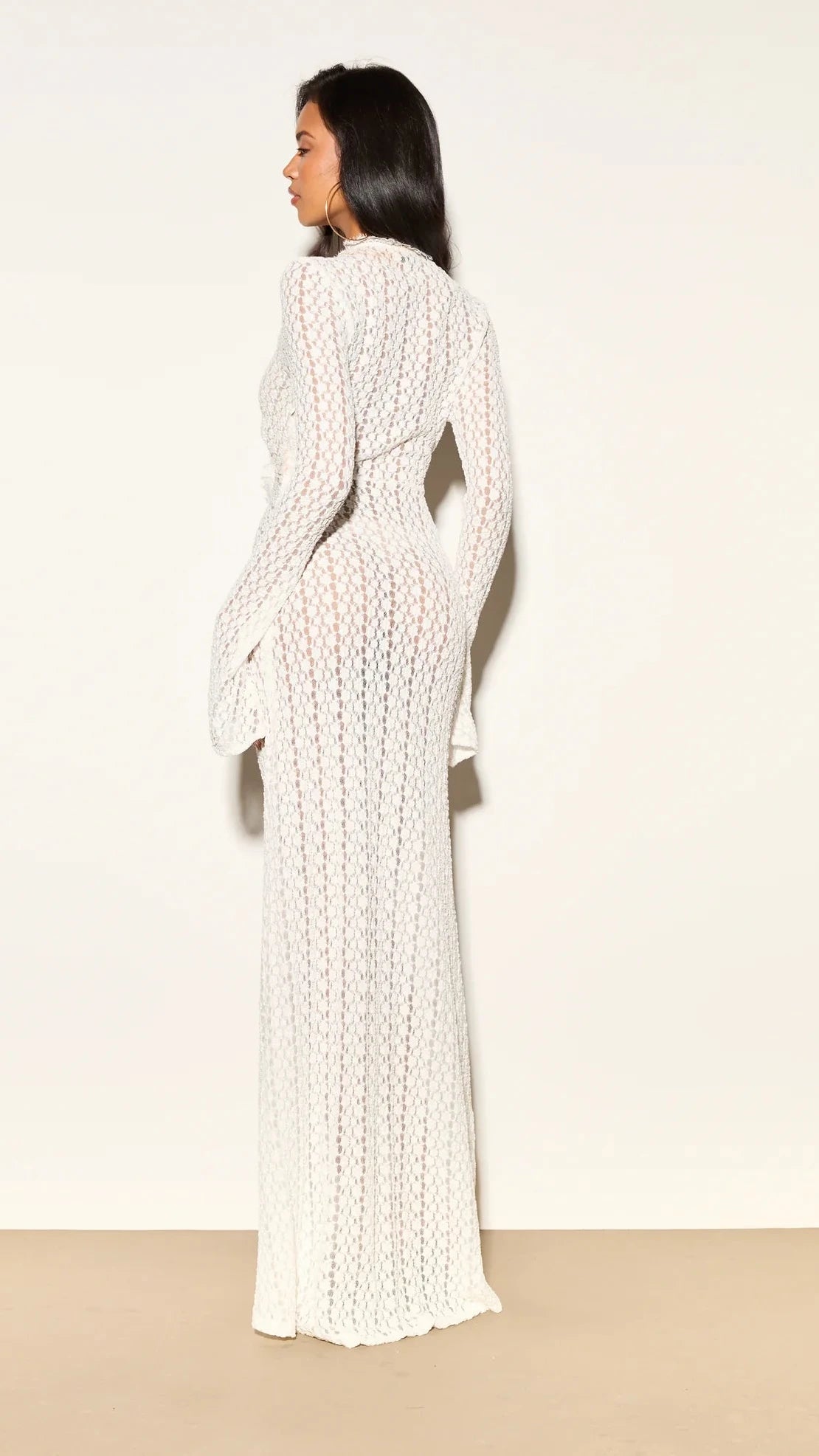 NOUGHTS&kisses Sylvie lace maxi