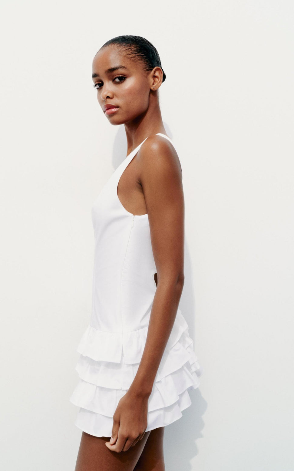 ZARA Frill playsuit