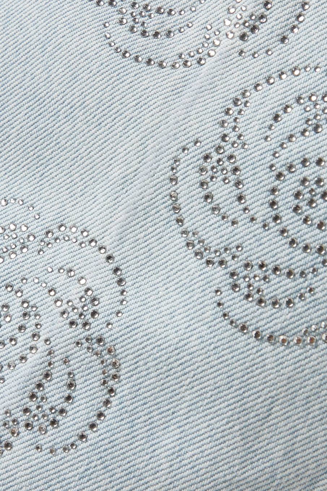 ROTATE denim studded set