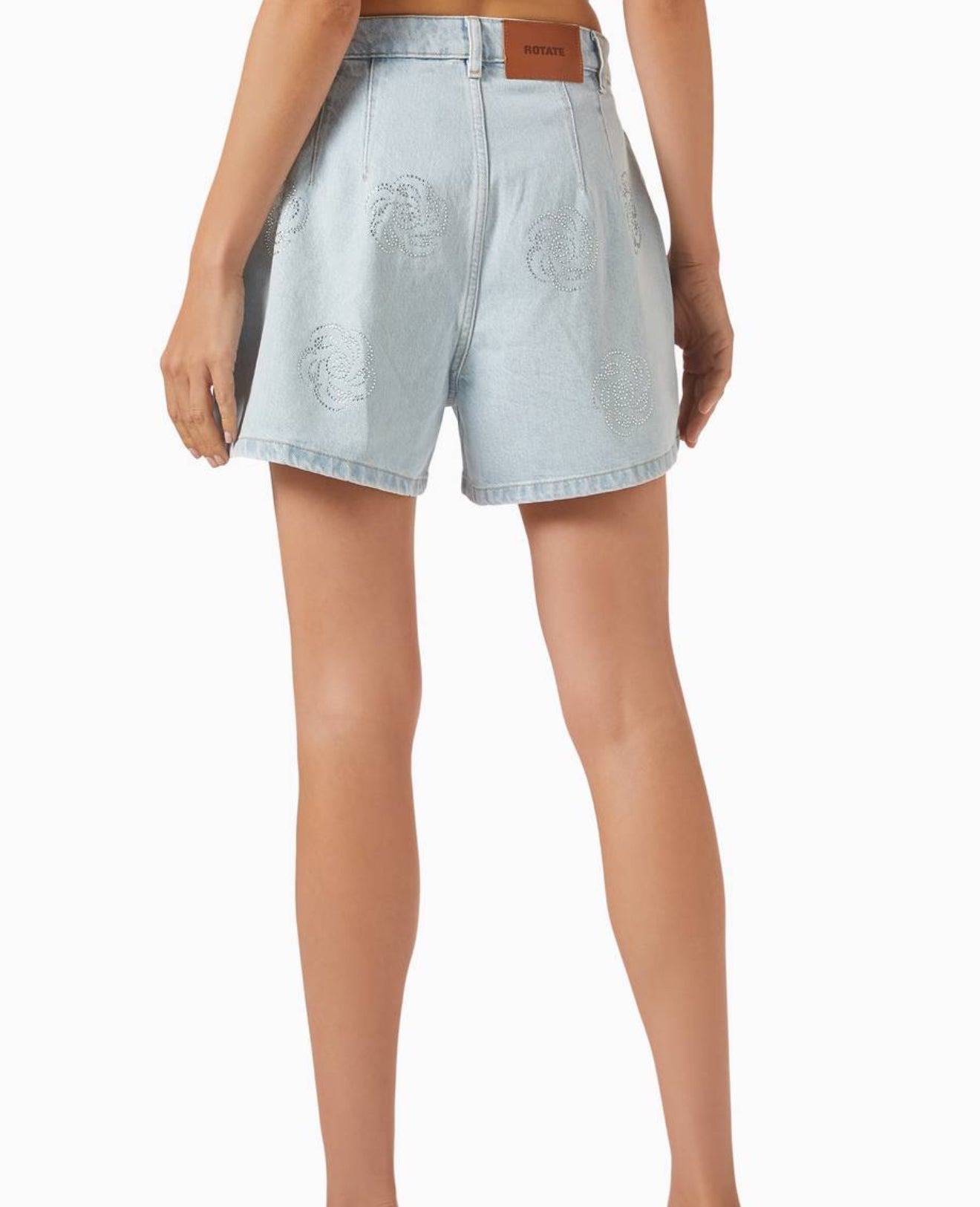 ROTATE denim studded set