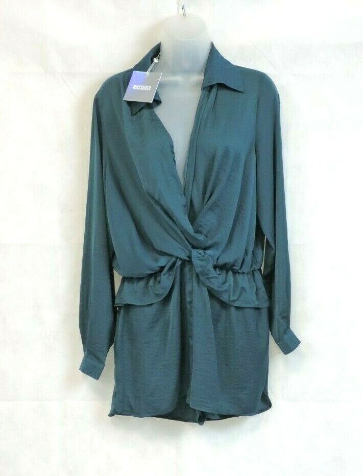 PEACE & LOVE wrap playsuit