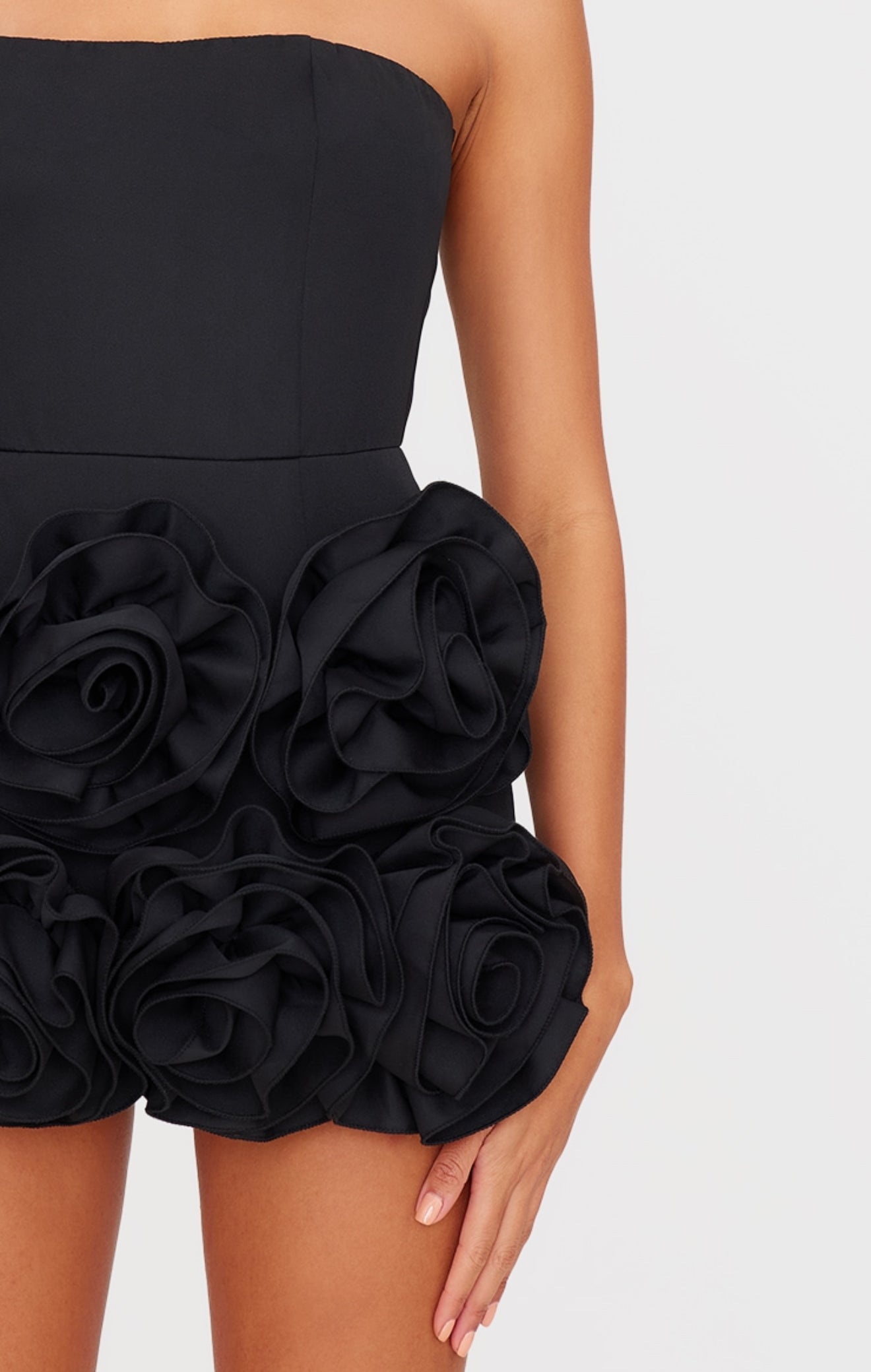 PLT Rose playsuit black