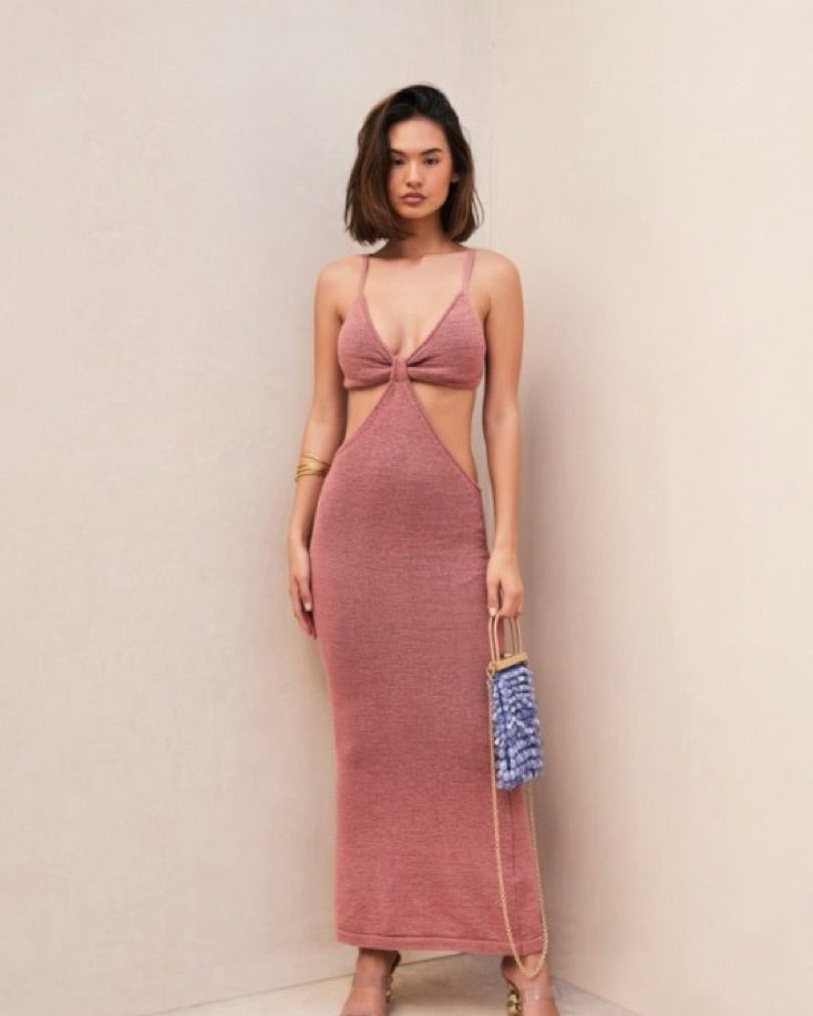 CULT GAIA Serifa dress pink