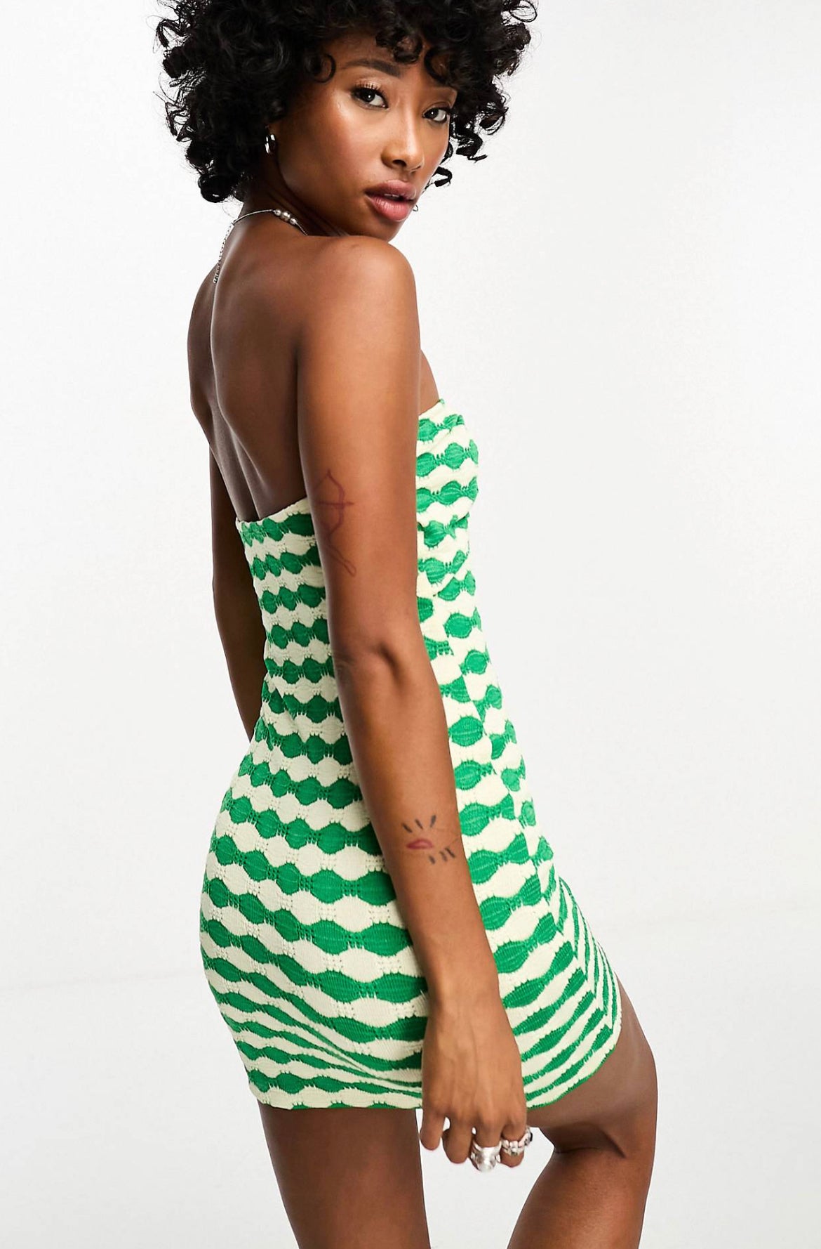 BERSHKA crochet mini dress Can I Borrow it Babe BERSHKA crochet mini dress Can I Borrow it Babe